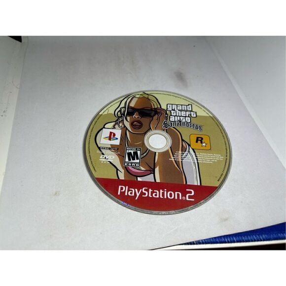 Grand Theft Auto San Andreas Sony PlayStation 2 PS2 Disc Only - Picture 1 of 2